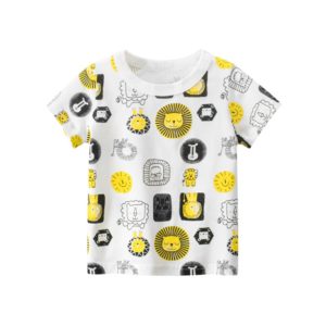 New Boys' Summer Clothes And Children's Baby Tops image