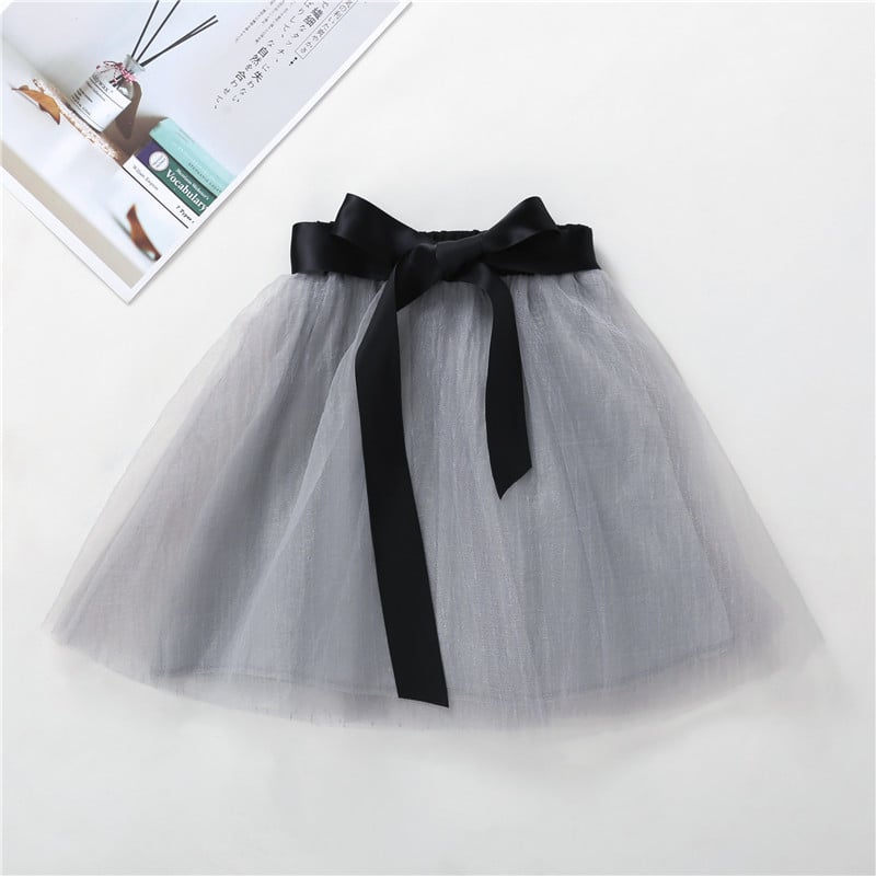 Children's T-shirt and Skirt Two-Piece Suit