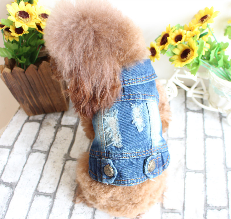 Pet Denim Vest 6