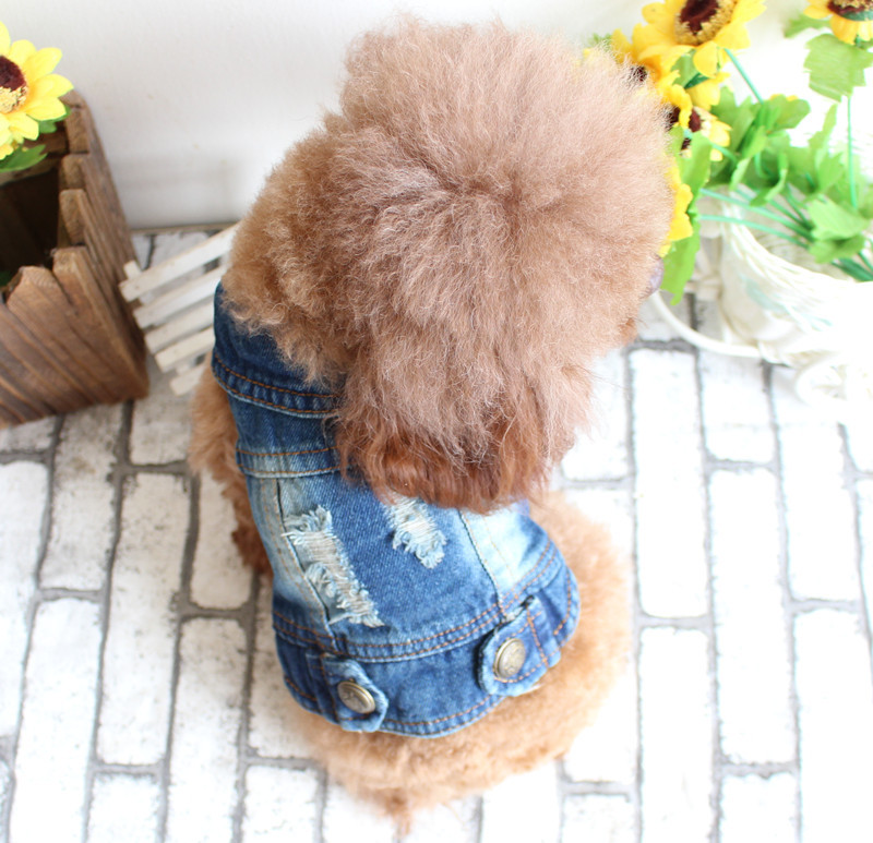 Pet Denim Vest 2