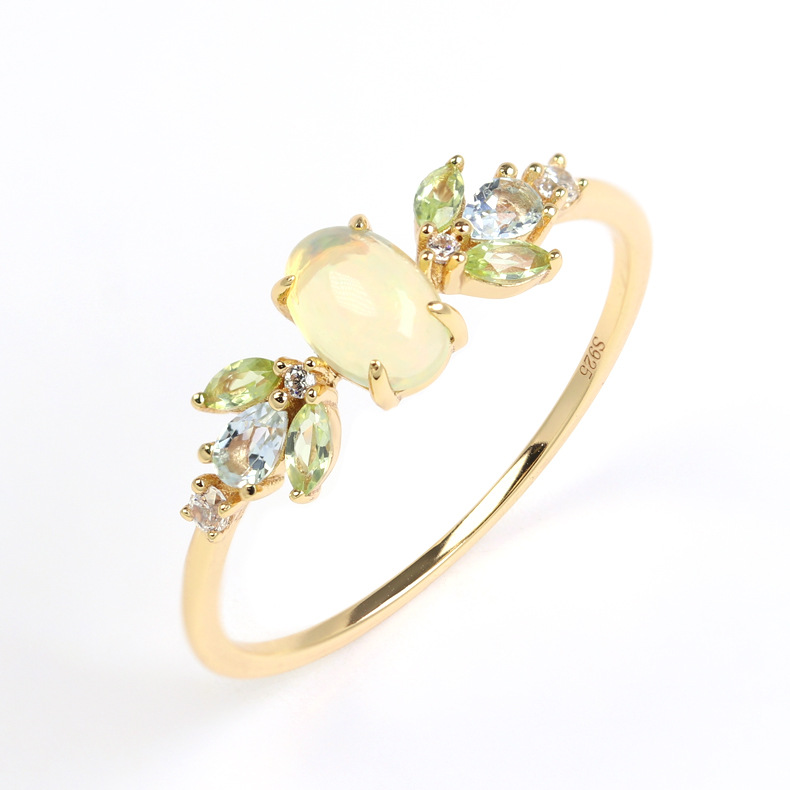 Natural Opal Ring Image 5