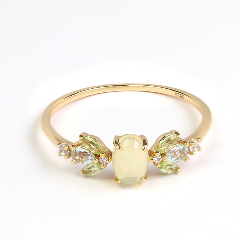 Natural Opal Ring Image 3