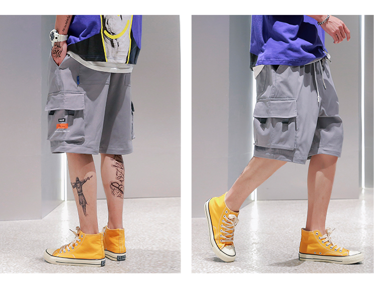Men's Detachable Workwear Cropped Pants