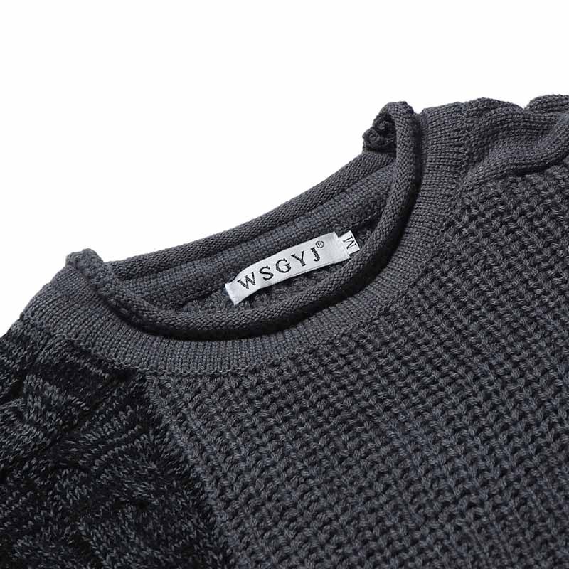 Men's Fashion Round Neck Sweater 3