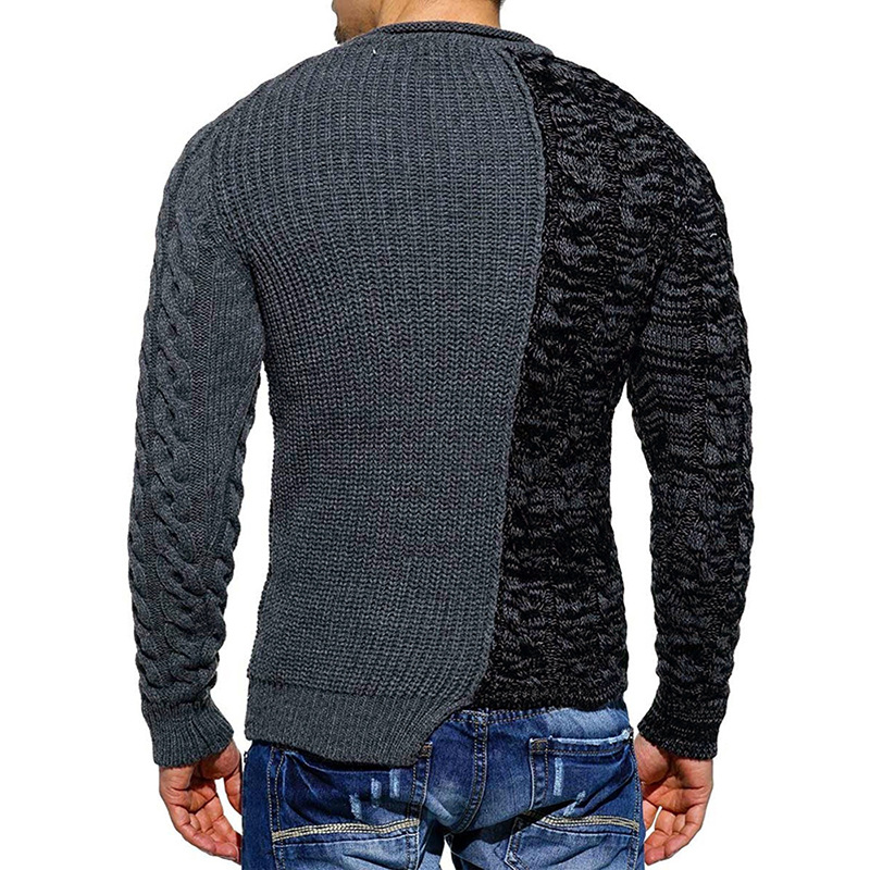 Men's Fashion Round Neck Sweater 6