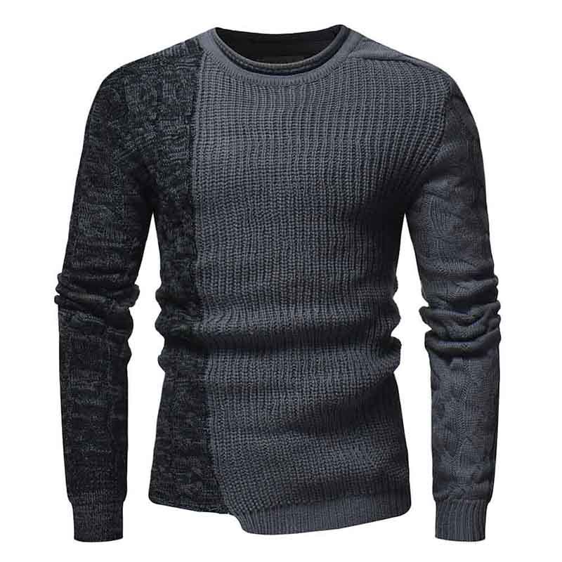 Men's Fashion Round Neck Sweater 8