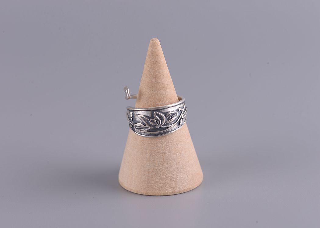 Lotus Peacock Ring Image 6