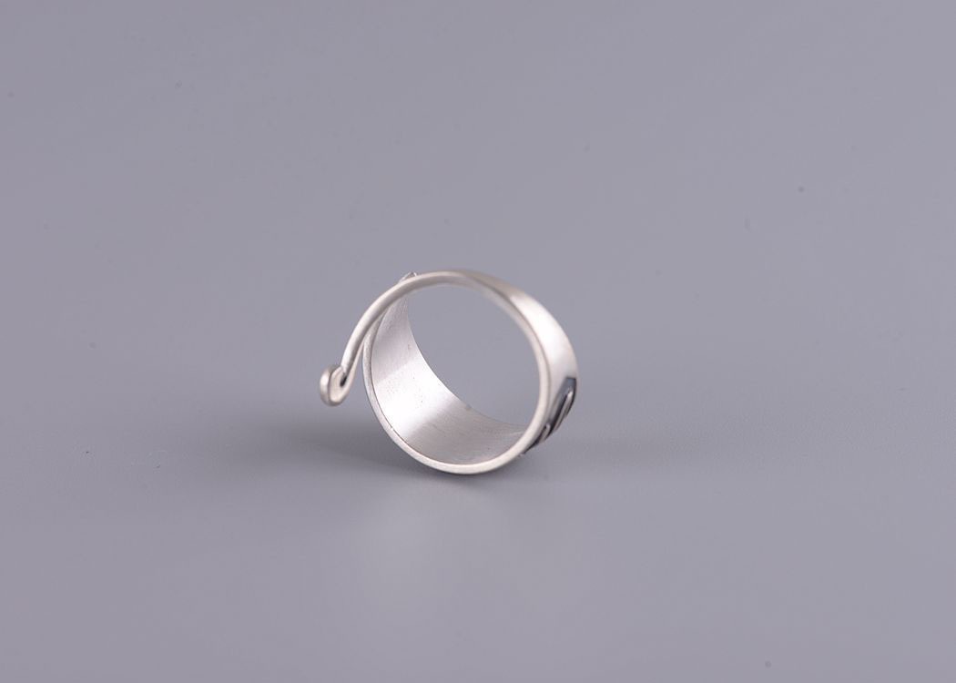 Lotus Peacock Ring Image 10