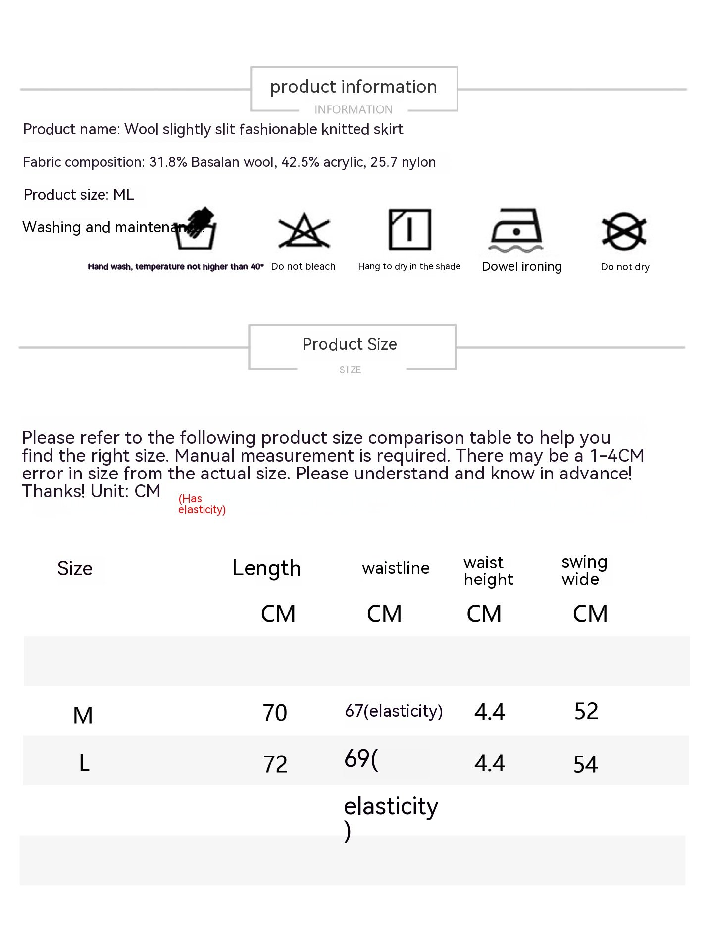 Women's Autumn Skirt Image 1