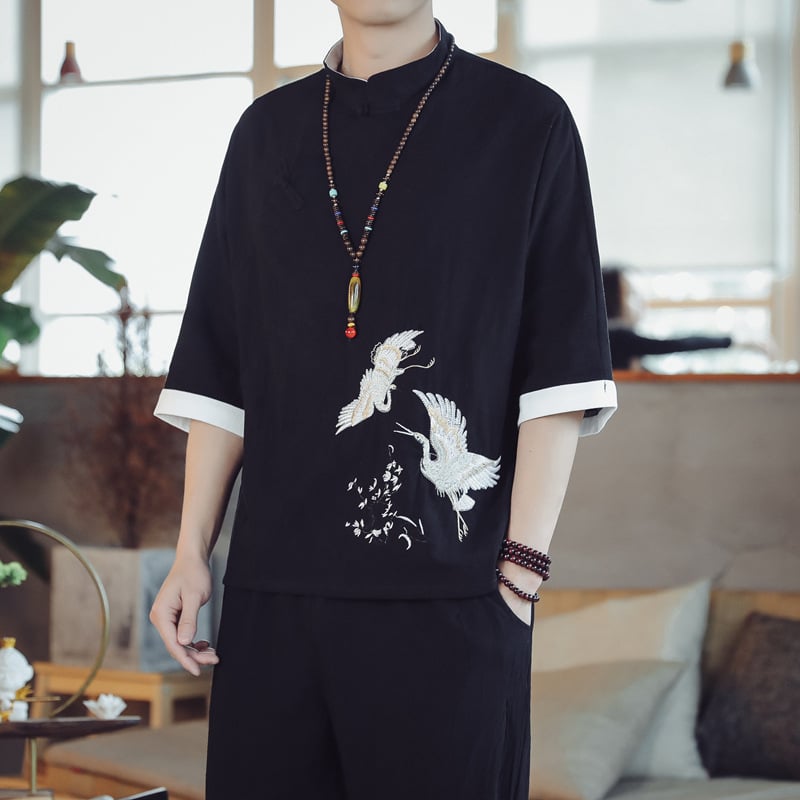 Summer New Chinese Style Suit Image 2