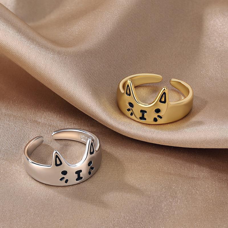 Cute Cartoon Cat Ring 4