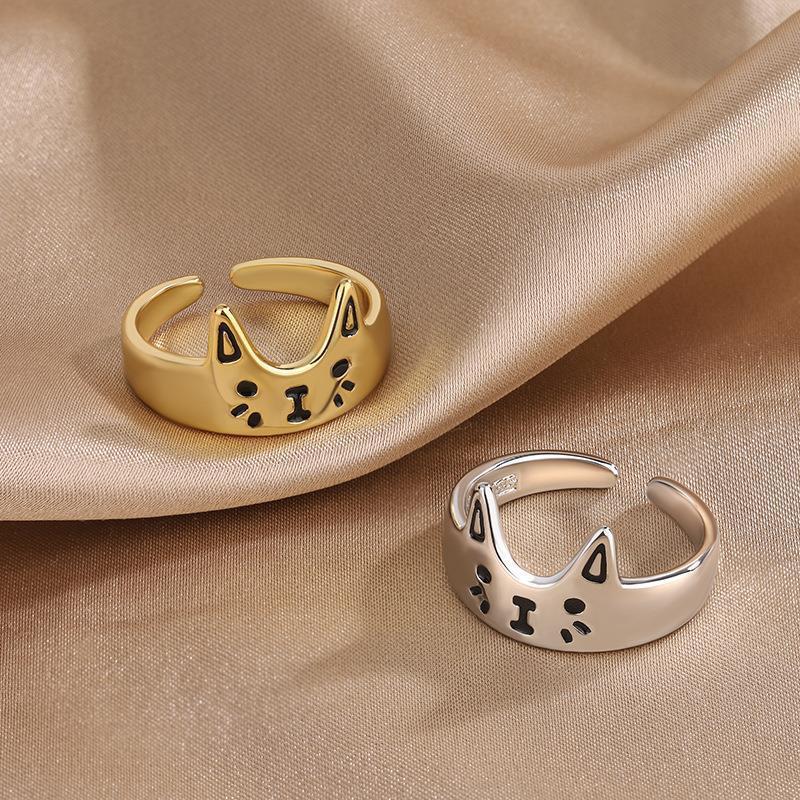 Cute Cartoon Cat Ring 3