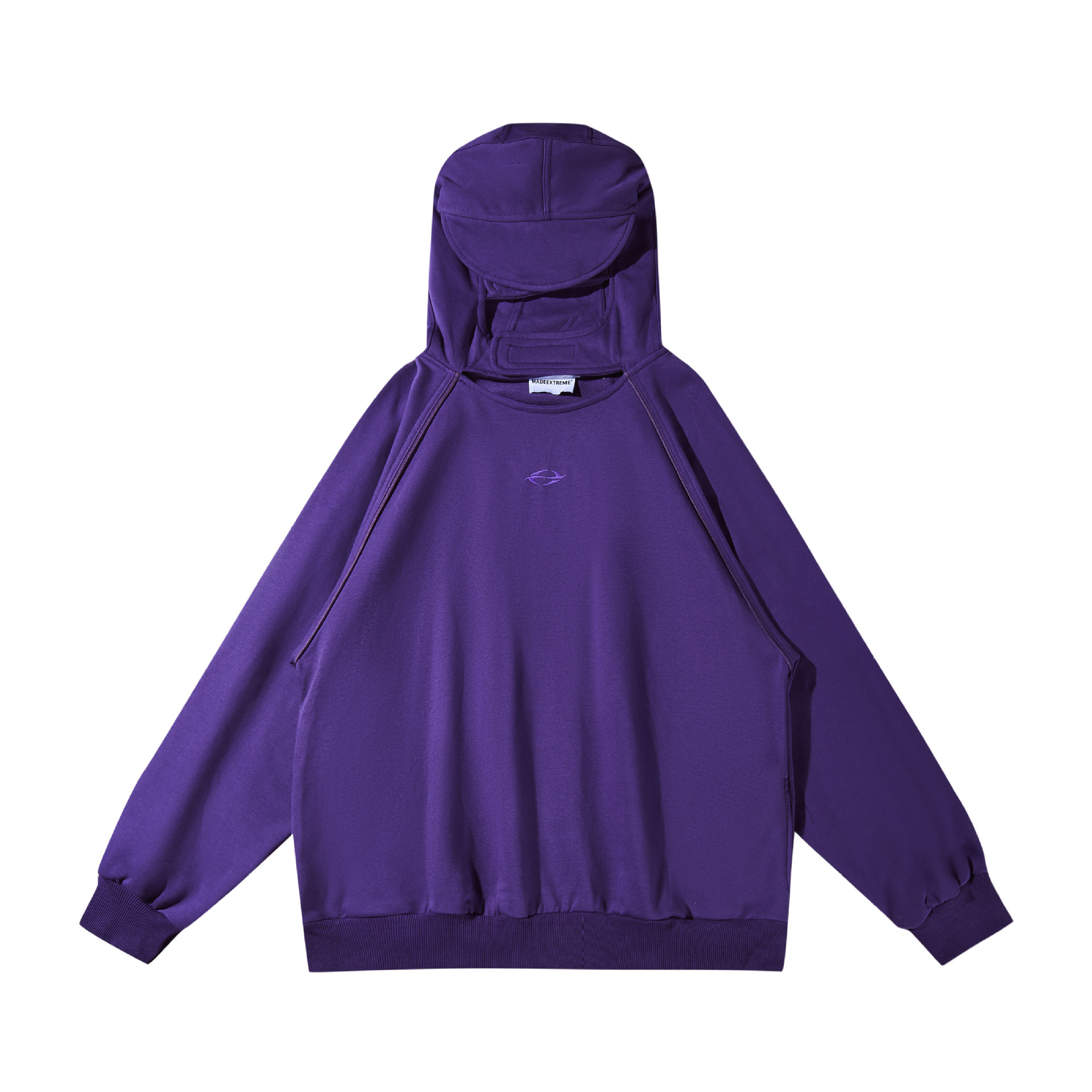 Street Design Hooded Sweater Casual