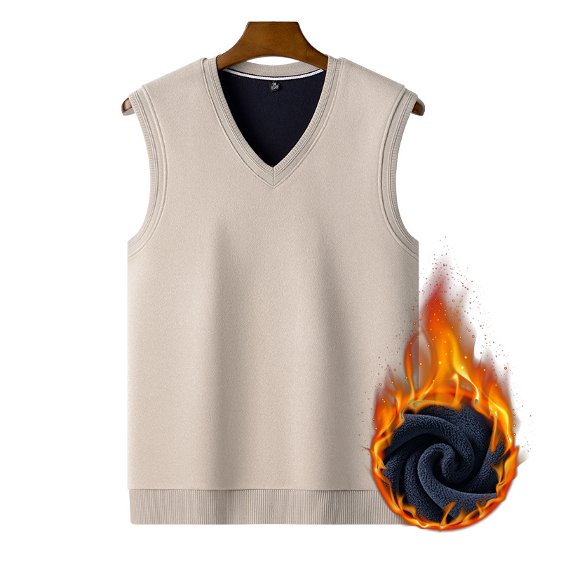 Sleeveless Vest in Blue Grey