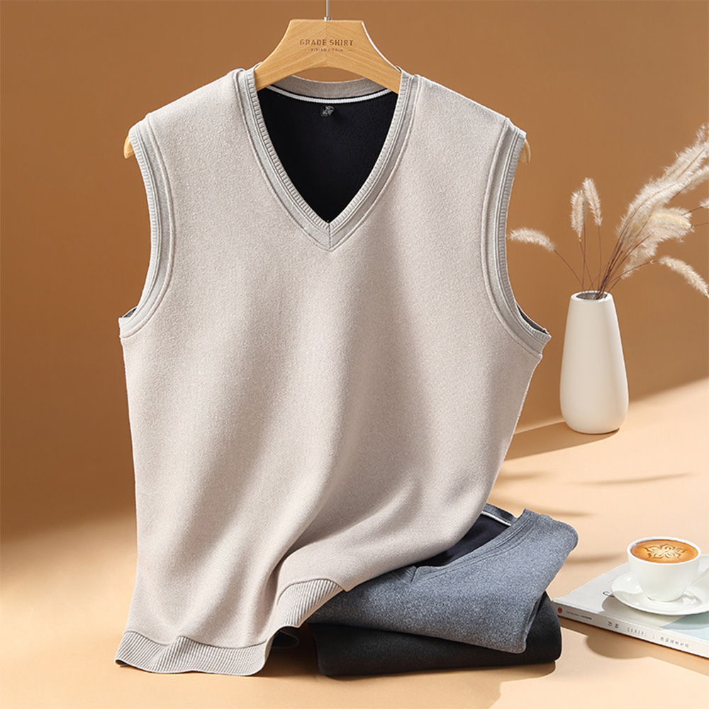 Knitted Pullover Vest