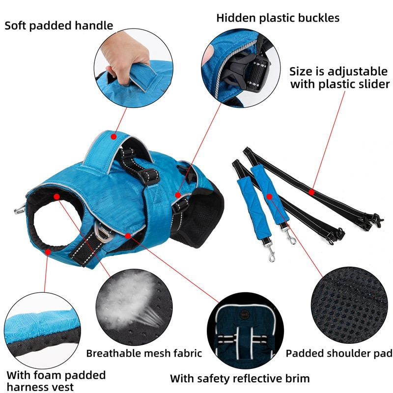 Multifunctional Pet Backpack Chest Back - Image 3