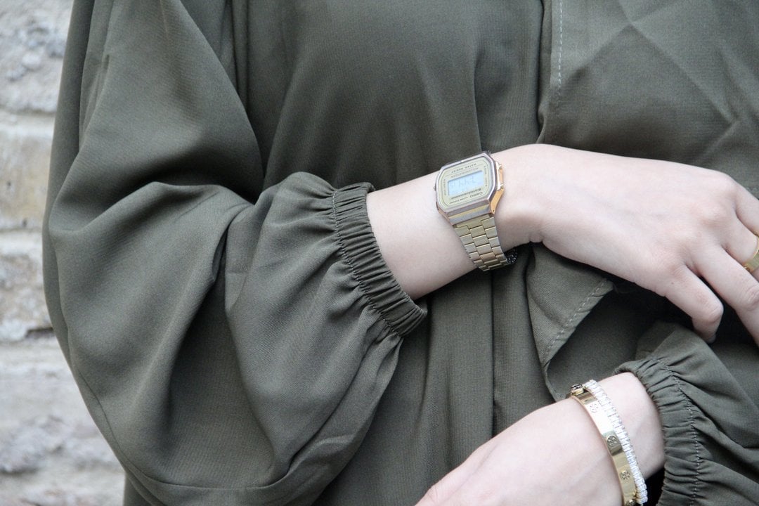Hooded Robe Dress