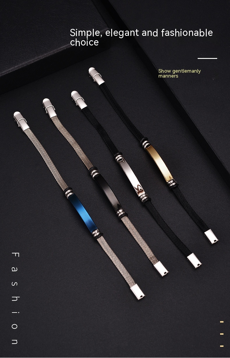 Men's Vintage Stainless Steel Bracelet 5