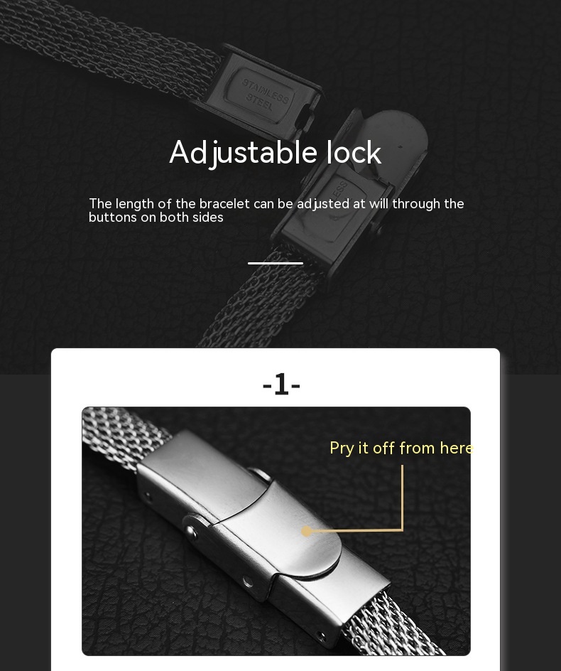 Men's Vintage Stainless Steel Bracelet 1