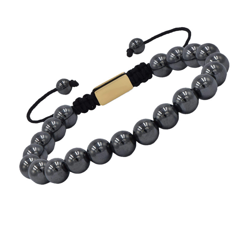 Black Magnet Ebony Beaded Magnet Bracelet 3