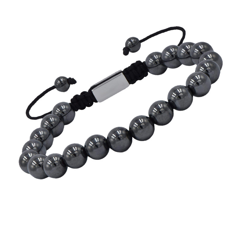 Black Magnet Ebony Beaded Magnet Bracelet 1