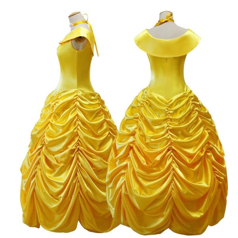New Cotton Women's Yellow Dress Image 1
