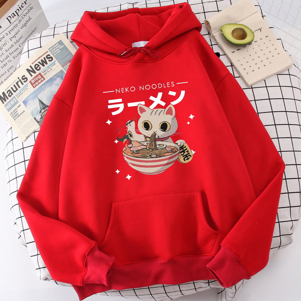 Fashion Cat Print Women's Pullover Image 2