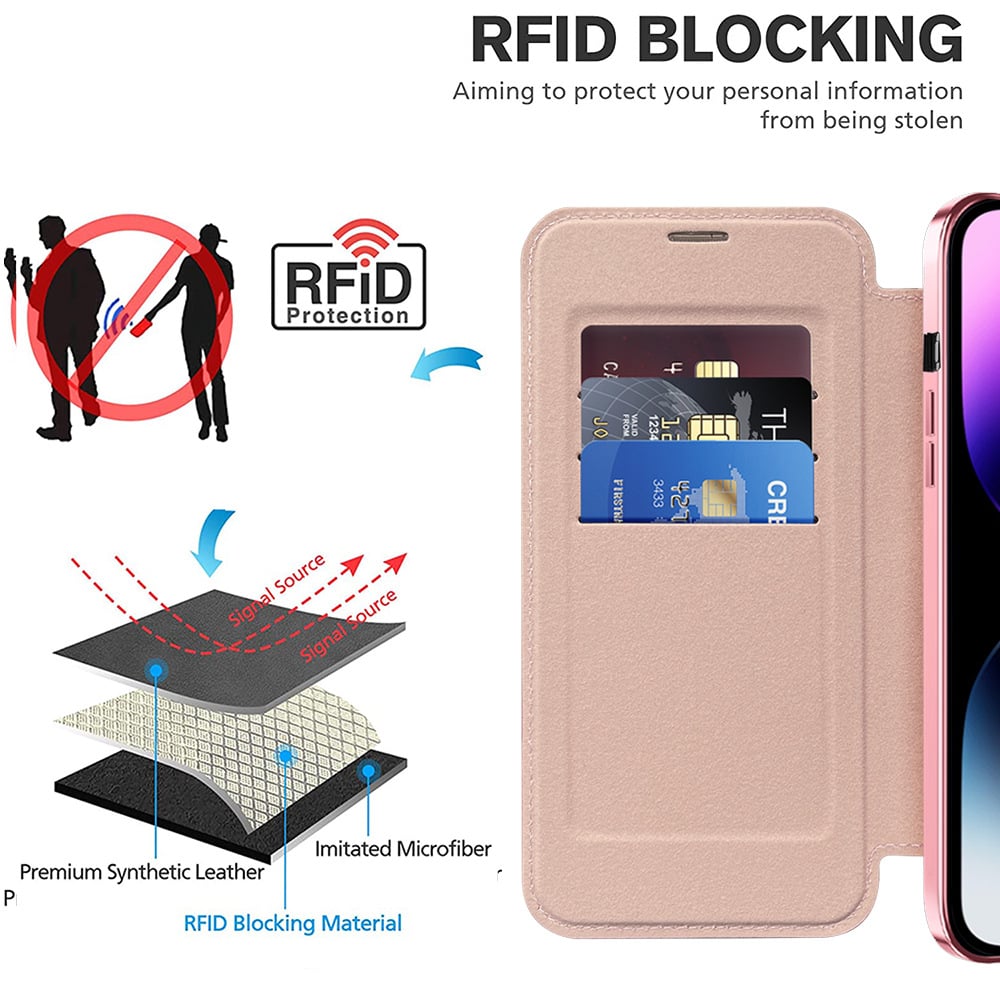 Magnetic Card Wallet Phone Case Image 10