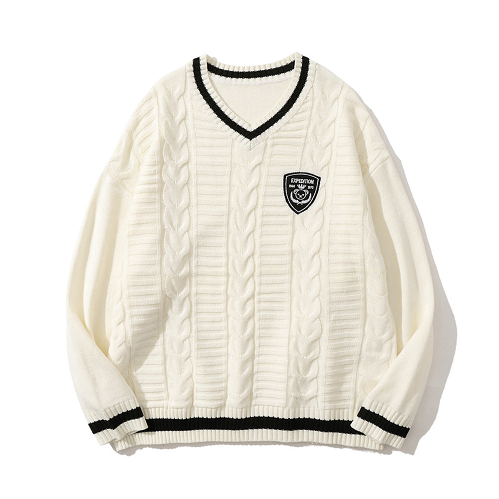 صورة رقم 8 لسترة بياقة على شكل حرف V