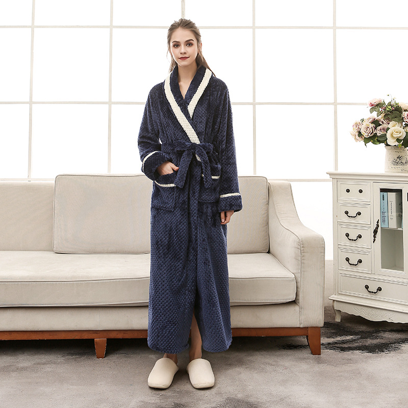 Women Pajamas Couple Gown Bathrobe 3
