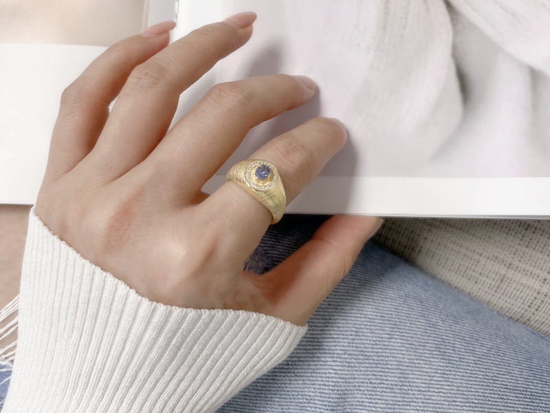 S925 Sterling Silver Zircon Ring Image 4