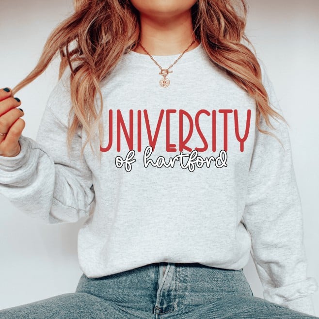 University Of Hartford Sweatshirt Image 2
