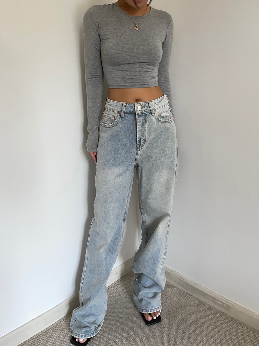 Stylish Wide Legs Jeans