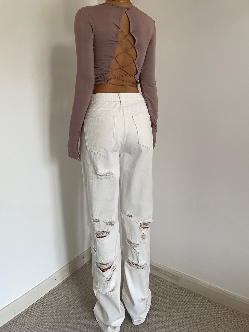 Comfortable Wide Legs Jeans