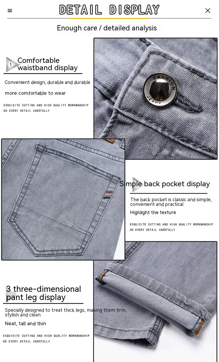 Men's Fashion Loose Casual Long Pants - Image 6