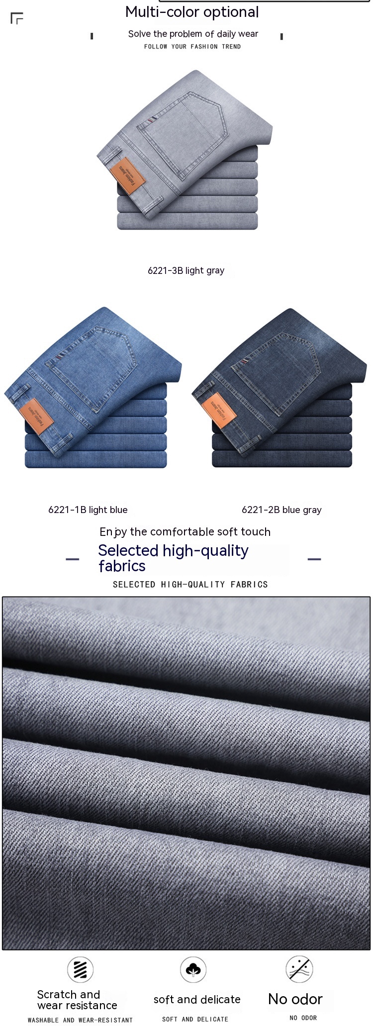 Men's Fashion Loose Casual Long Pants - Image 9