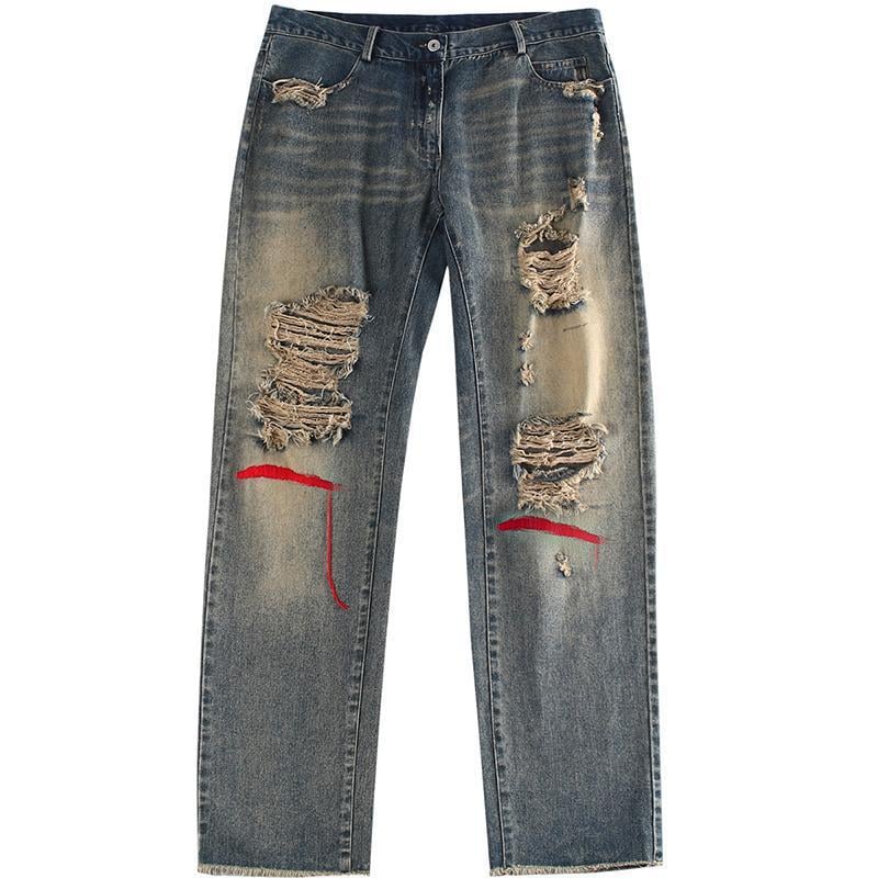 American High Street Hot Girl Straight Casual Pants 2