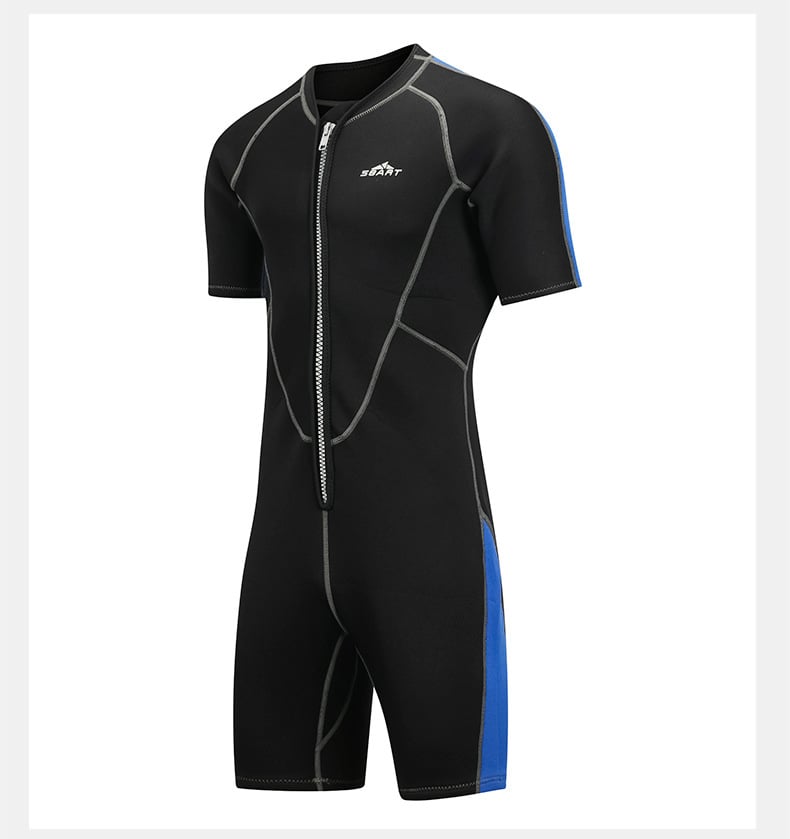 Neoprene Wetsuit 2MM worn surfing - Active Water Sports