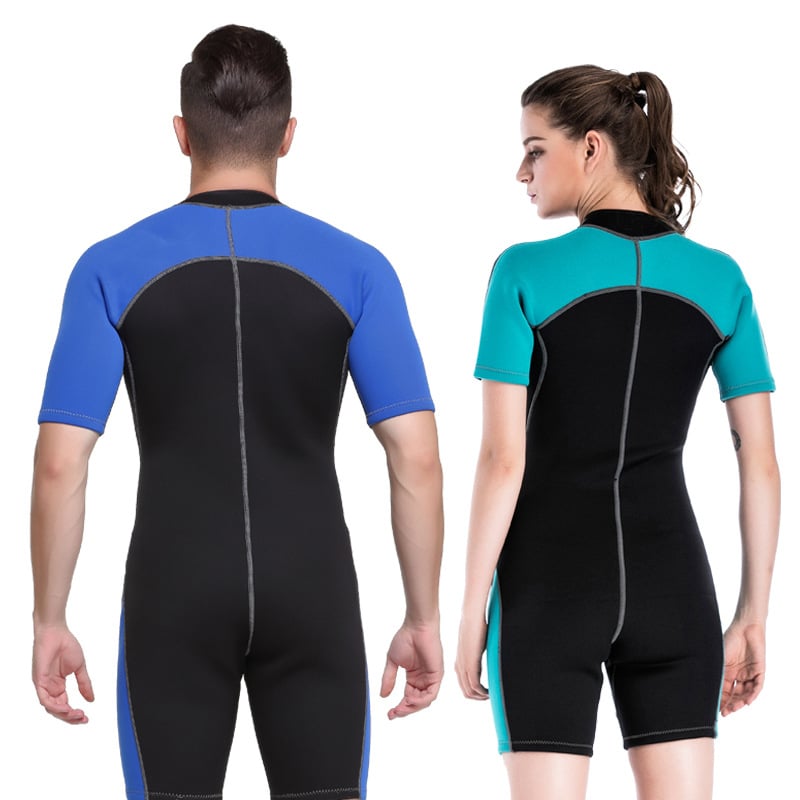 Neoprene Wetsuit 2MM - Neoprene Fabric Texture Close-up
