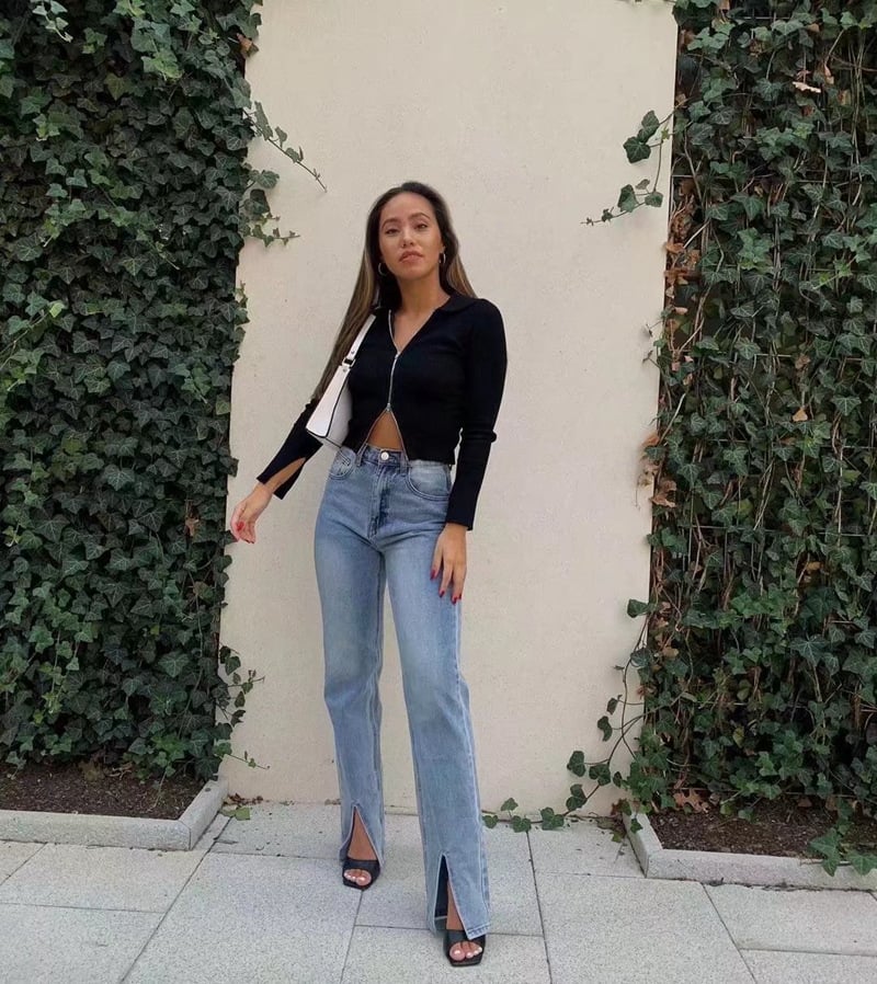 High-waisted Slim Pants - Image 14
