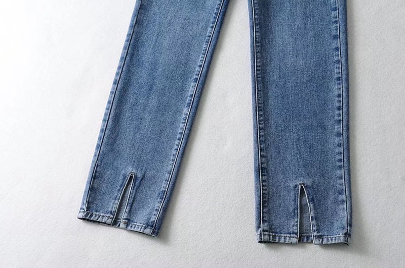 High-waisted Slim Pants - Image 2