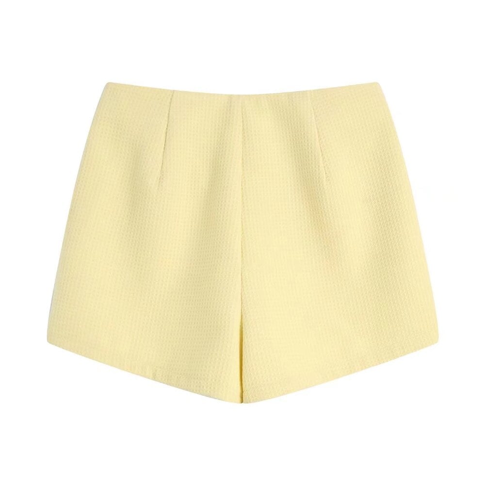 Women's Textured Shorts - Image 2