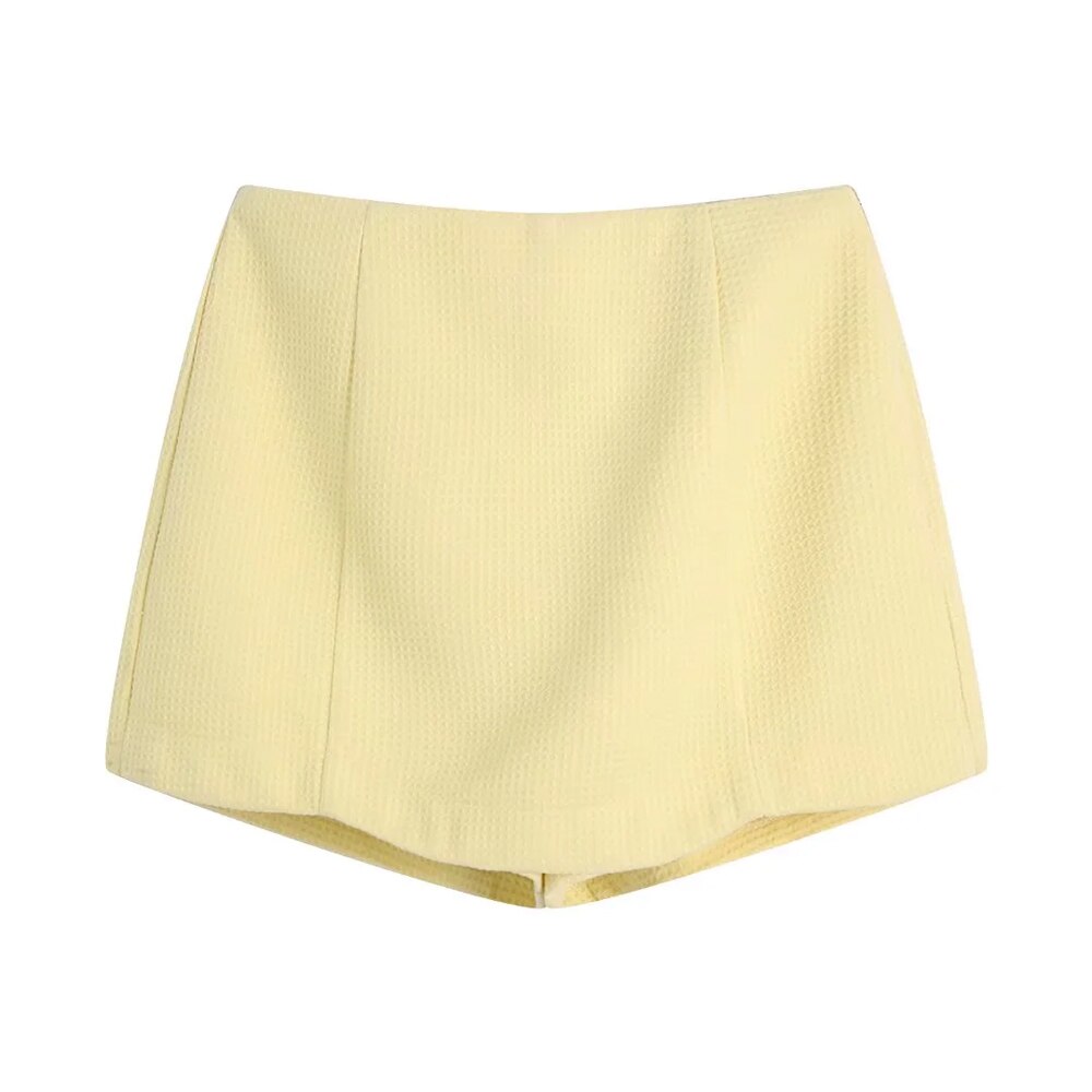 Women's Textured Shorts - Image 1