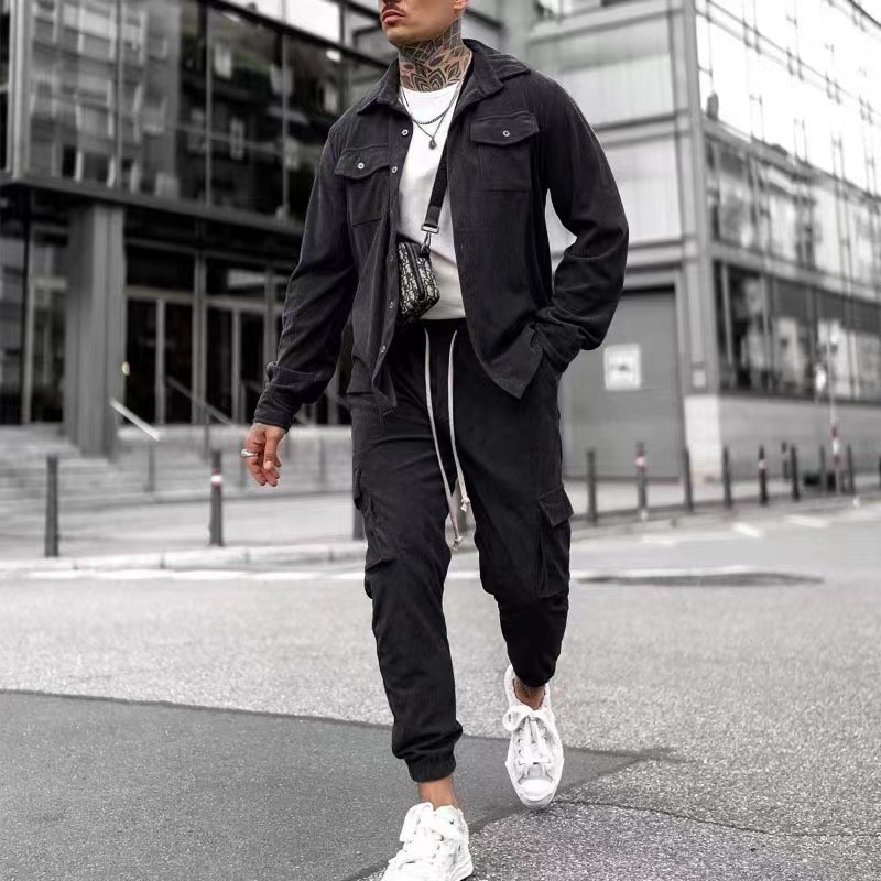 Men's Fashion Casual Sports Suit Image 6