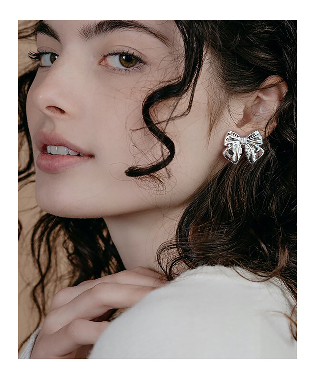 European and American Style Hot Bow Earrings 2