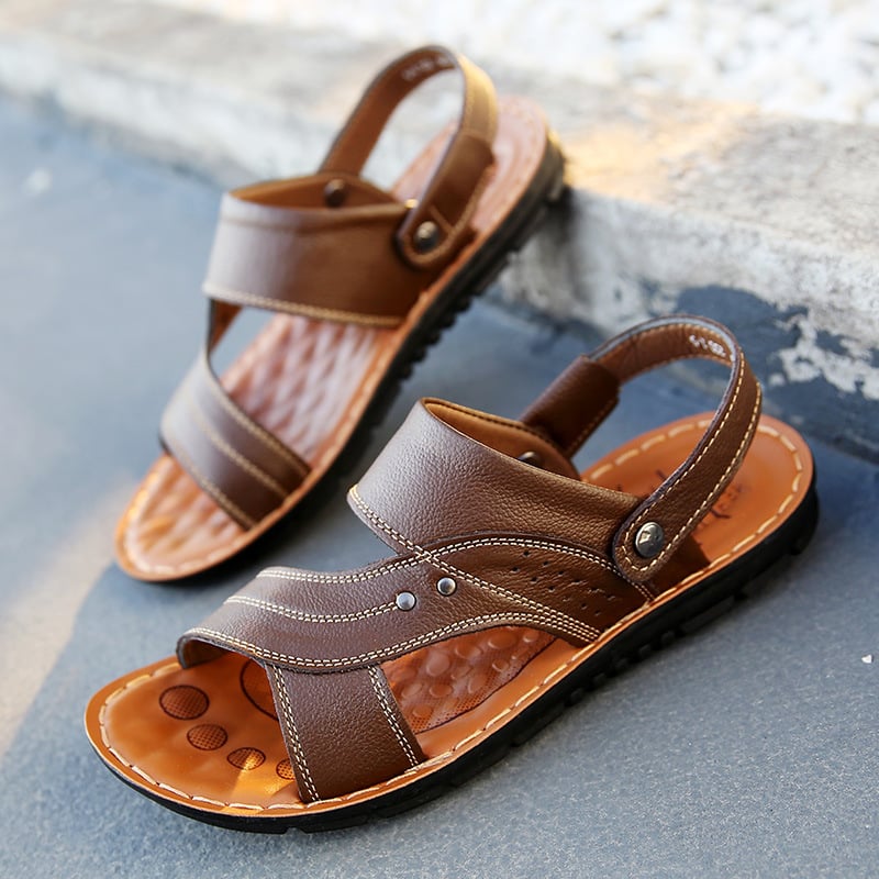 Fashion Retro Men's Breathable Sandals - Image 4