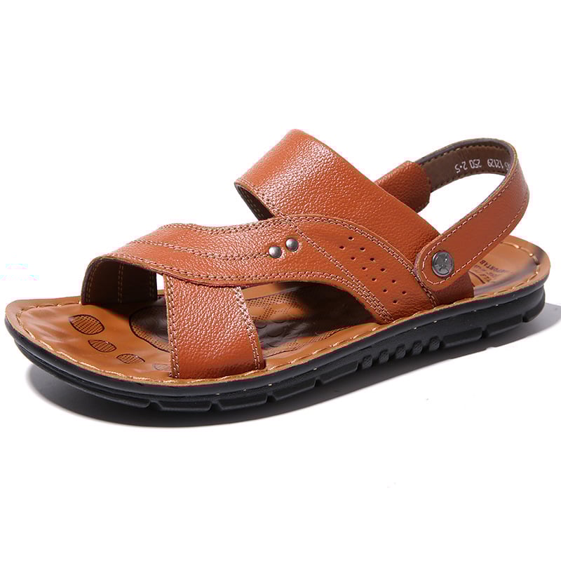 Fashion Retro Men's Breathable Sandals - Image 3