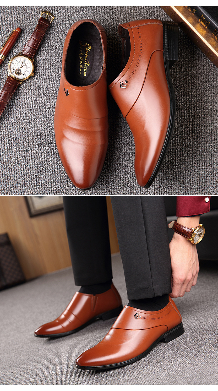 Men's British Leather Shoes 5