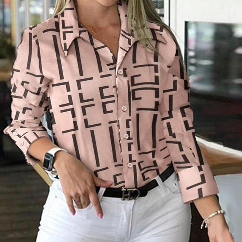 Pink Long-sleeved Shirt