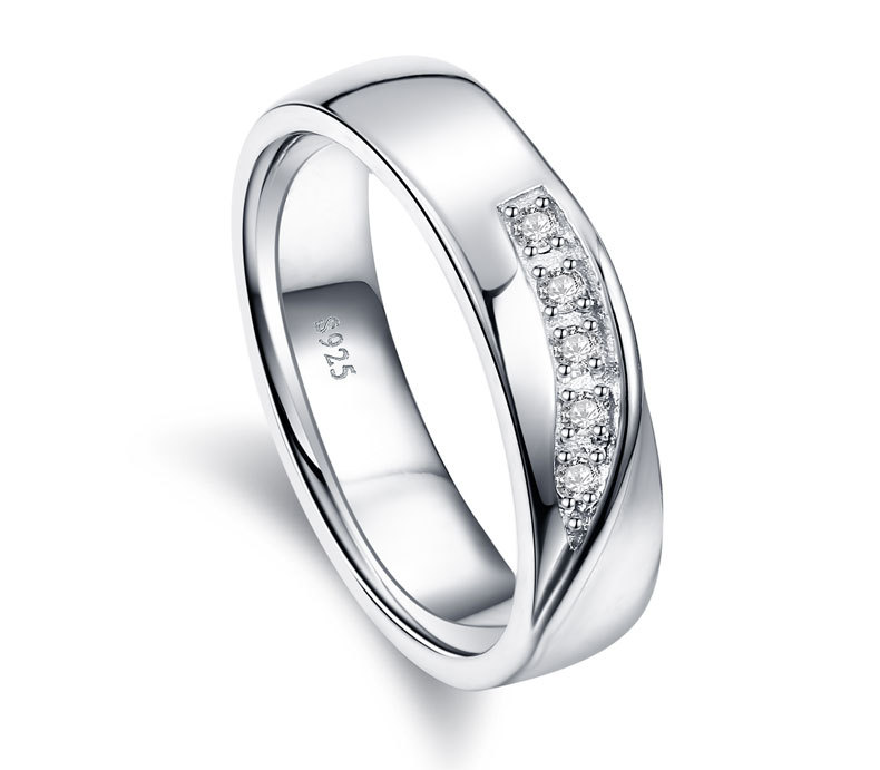 Women's Fashion Christmas Silver Ring Image 5